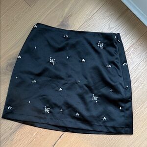 Abercrombie Black Beaded Skirt